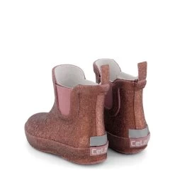 CeLaVi Glittery Ankle High Rain Boots Burlwood -Bisgaard Store 1024x1024 1011