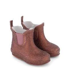 CeLaVi Glittery Ankle High Rain Boots Burlwood -Bisgaard Store 1024x1024 1012