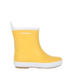 Tretorn Wings Kids Rain Boots Yellow