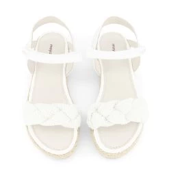 Mayoral Jute Braid Platform Sandals White -Bisgaard Store 1024x1024 114