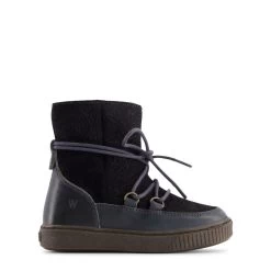 Wheat Kaya Snow Boots Black Granite