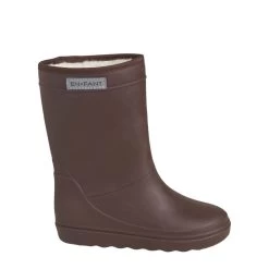 Thermo Lined Rain Boots Coffee Bean