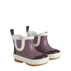 CeLaVi Lined Ankle High Rain Boots Moonscape