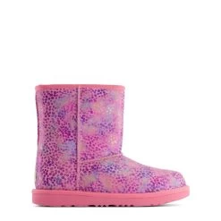 Ugg Classic II Sparkly Snow Boots Pink Rose