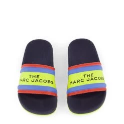 Marc Jacobs Branded Slide Sandals Navy -Bisgaard Store 1024x1024 124