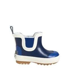 CeLaVi Lined Ankle High Rain Boots Pageant Blue