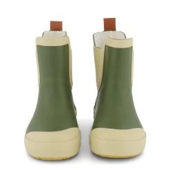 Wells Color-blocked Rain Boots Moss Green/Sand -Bisgaard Store 1024x1024 1341