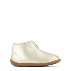 Home Zip Shoes Gold