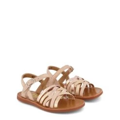 Plagette Lux Sandals Nude/Cuivre -Bisgaard Store 1024x1024 148