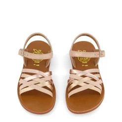 Plagette Lux Sandals Nude/Cuivre -Bisgaard Store 1024x1024 149