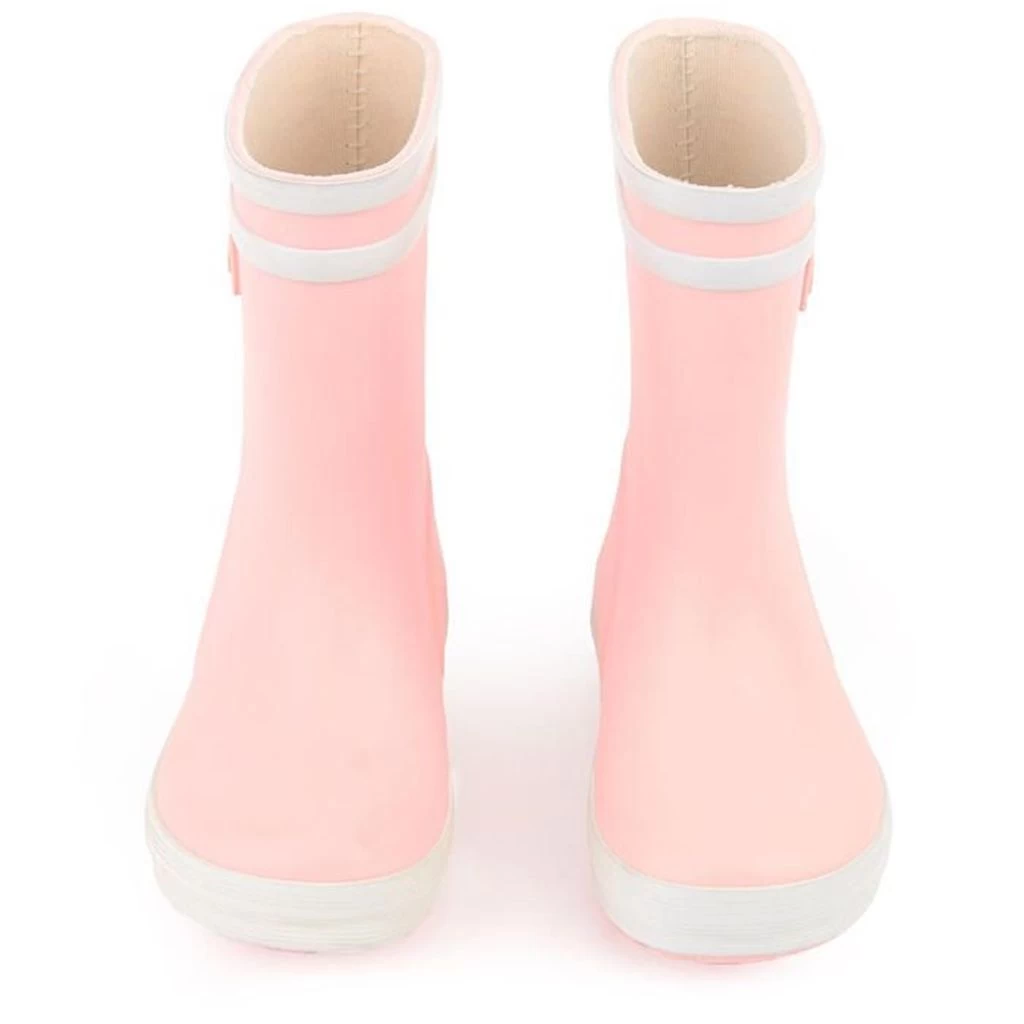 Aigle Marshmallow Pink Rain Boots - Baby Flac 3 Aigle Marshmallow Pink Rain Boots - Baby Flac