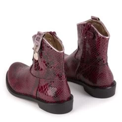 Monnalisa Ankle Boots Red -Bisgaard Store 1024x1024 1575