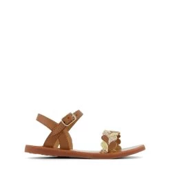 Plagette Ferns Sandals Camel