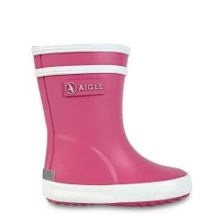 Aigle Baby Flac Rain Boots New Rose