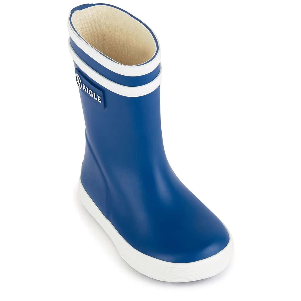 Aigle Baby Flac Rain Boots Blue 4 Aigle Baby Flac Rain Boots Blue - Image 2