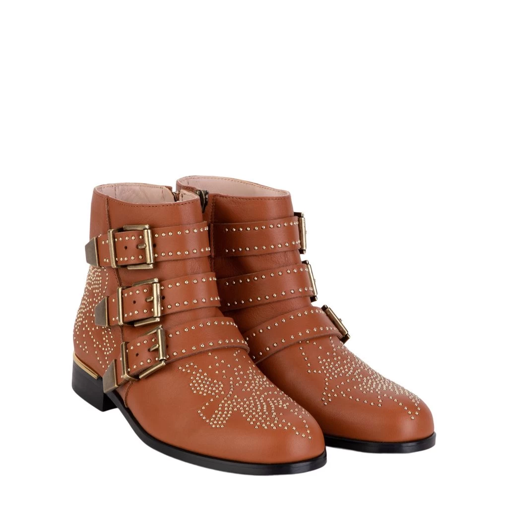 Chloé Ankle Boots Brown 4 Chloé Ankle Boots Brown - Image 2