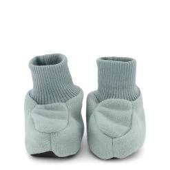 Livigno Recycled Wind Fleece Booties Light Green -Bisgaard Store 1024x1024 1763