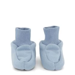 Livigno Wind Fleece Booties Flintstone Blue -Bisgaard Store 1024x1024 1816