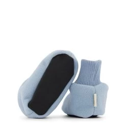 Livigno Wind Fleece Booties Flintstone Blue -Bisgaard Store 1024x1024 1818