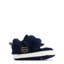 Ikks Branded Crib Shoes Navy