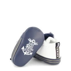 Ikks Pompom Crib Shoes White -Bisgaard Store 1024x1024 1837