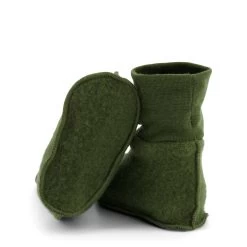 Merino Booties Moss Green -Bisgaard Store 1024x1024 1857