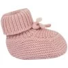 TARTINE ET CHOCOLAT Knitted Booties Pink -Bisgaard Store 1024x1024 1866