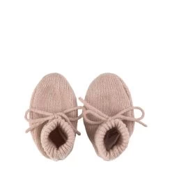 Booties In Cashmere Light Plum Melange