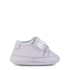 Boss Branded Crib Shoes Light Blue