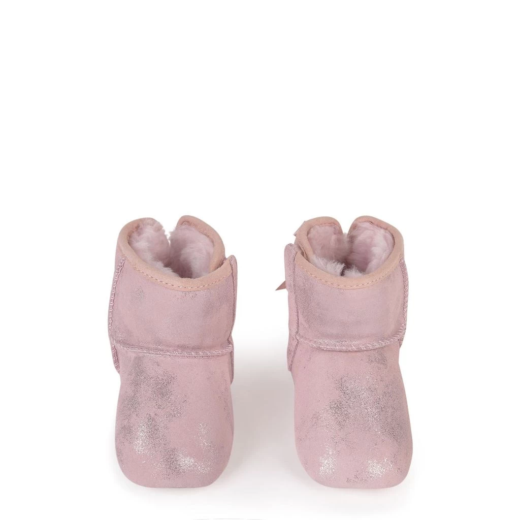 Ugg Fur-lined Silver Leather And Wool Boots - Jesse Bow II 4 Ugg Fur-lined Silver Leather And Wool Boots - Jesse Bow II - Image 2