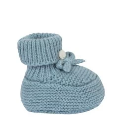 TARTINE ET CHOCOLAT Knitted Booties Blue
