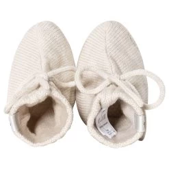 Knitted Booties Cream -Bisgaard Store 1024x1024 1974