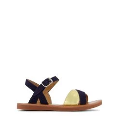 Plagette Tek Sandals Marine/Or