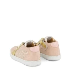 Mousse Zip Top Sneakers Nude/Dore -Bisgaard Store 1024x1024 2020