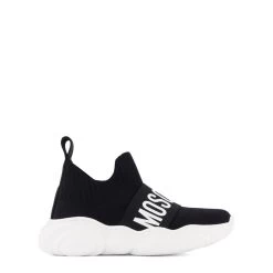 Logo Low Sock Sneakers Black