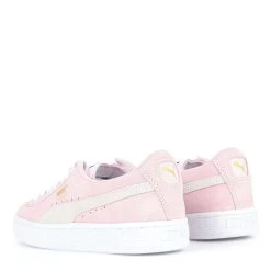 Puma Pink Suede Branded Lace Up Trainers -Bisgaard Store 1024x1024 2190