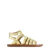 Plagette Gladiator Sandals Dore -Bisgaard Store 1024x1024 221