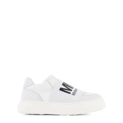 Logo Slip On Sneakers White