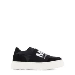 Logo Slip On Sneakers Black