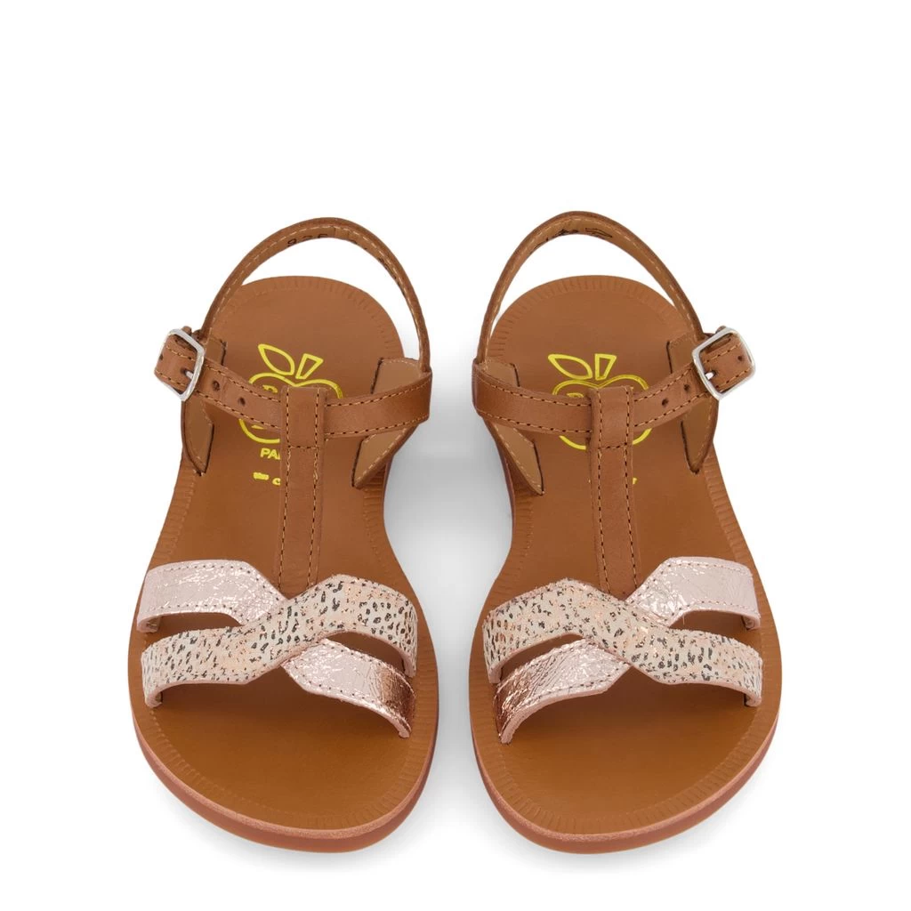 Plagette Salome Tek Sandals Camel 5 Plagette Salome Tek Sandals Camel - Image 3