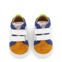 Mousse Dop Sneakers Blue/White/Yellow -Bisgaard Store 1024x1024 2301