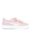 Puma Suede Branded Velcro Sneakers Pink -Bisgaard Store 1024x1024 2482
