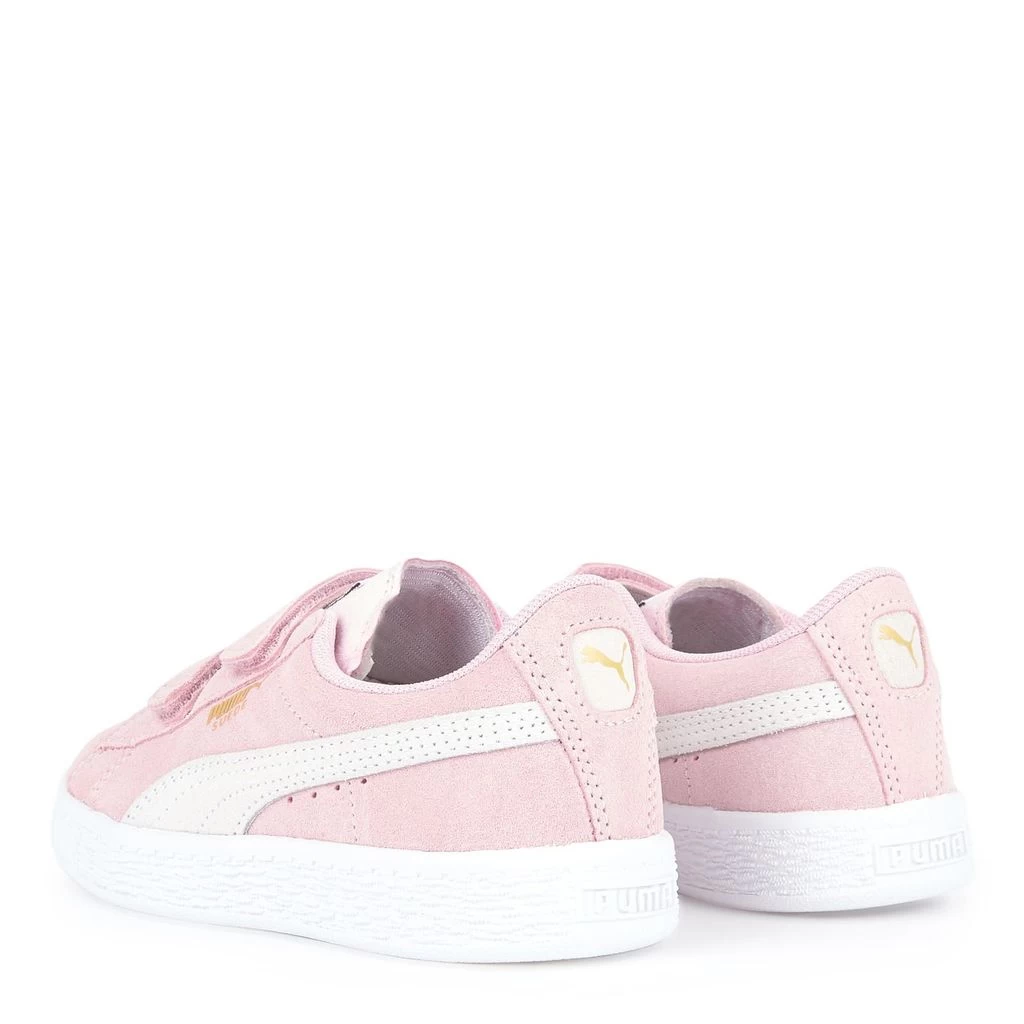 Puma Suede Branded Velcro Sneakers Pink 5 Puma Suede Branded Velcro Sneakers Pink - Image 3