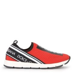Dolce & Gabbana Mini Me Sorrento Sneakers Red