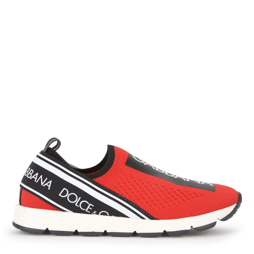 Dolce & Gabbana Mini Me Sorrento Sneakers Red 3 Dolce & Gabbana Mini Me Sorrento Sneakers Red