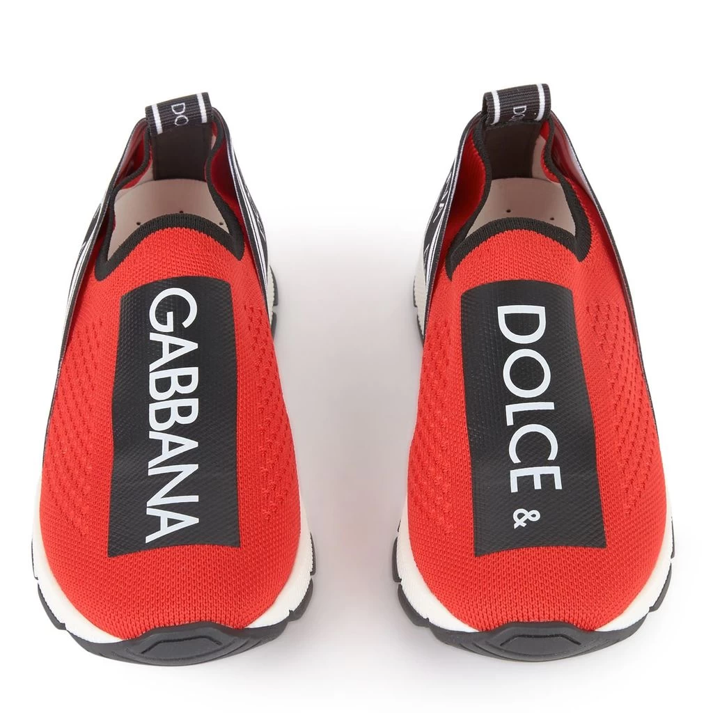 Dolce & Gabbana Mini Me Sorrento Sneakers Red 5 Dolce & Gabbana Mini Me Sorrento Sneakers Red - Image 3