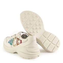 Gucci Rhyton Sneakers Beige -Bisgaard Store 1024x1024 2516