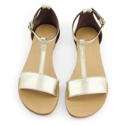 BONPOINT Strappy Sandals Gold -Bisgaard Store 1024x1024 255