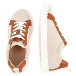 Chloé Branded Sneakers Beige -Bisgaard Store 1024x1024 2564