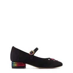Dolce & Gabbana Jewel Mary Janes Black